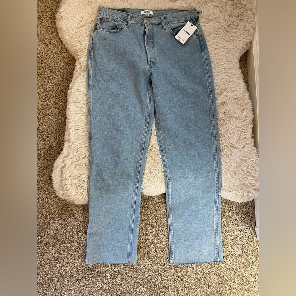 Re/Done NWT 90’s Loose Straight Leg Jeans